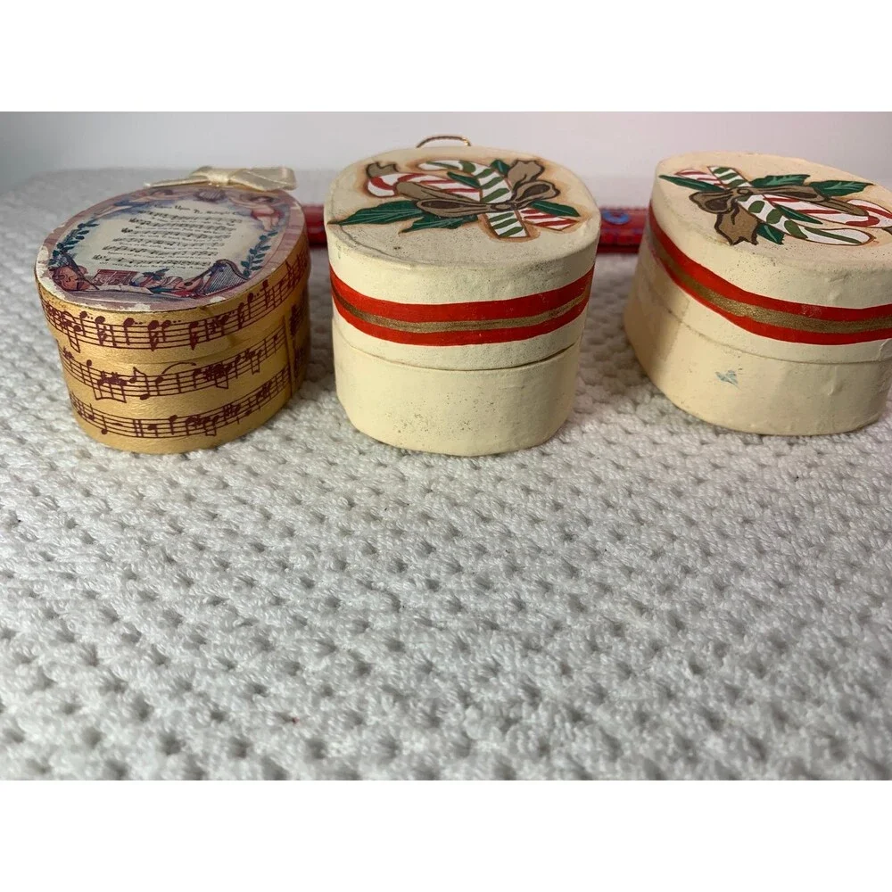 Ornament boxes vintage